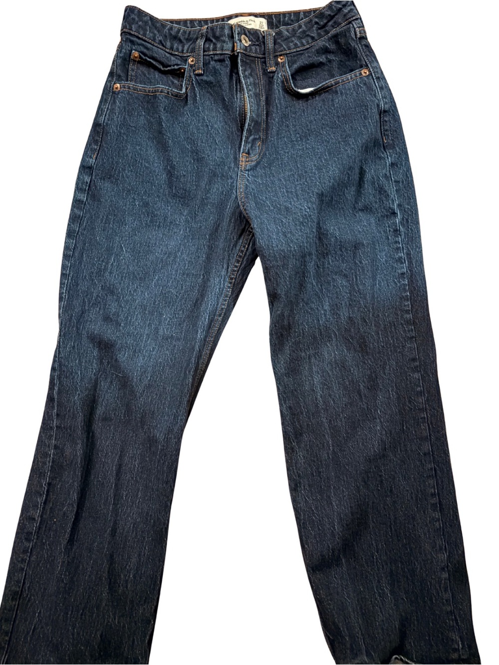 Women’s A&F 90s Straight-Leg Jeans 27 EXTRA SHORT
